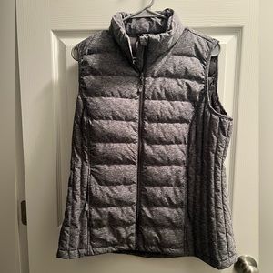 Grey Down vest